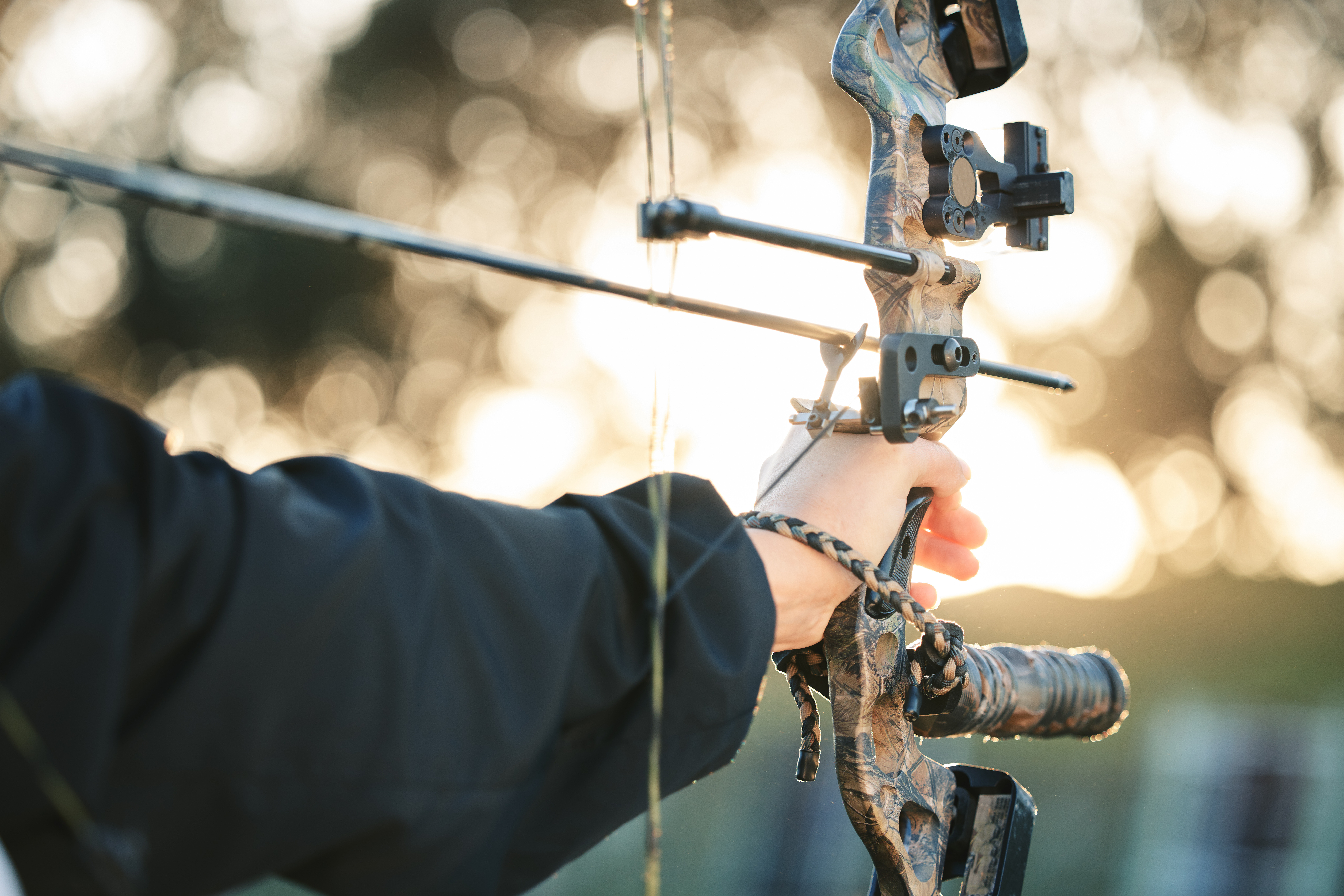 Ohio archery season at sunrise